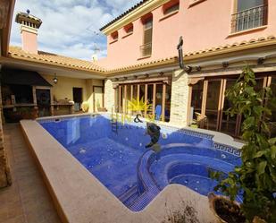 Swimming pool of Single-family semi-detached to rent in San Miguel de Salinas  with Air Conditioner, Heating and Private garden
