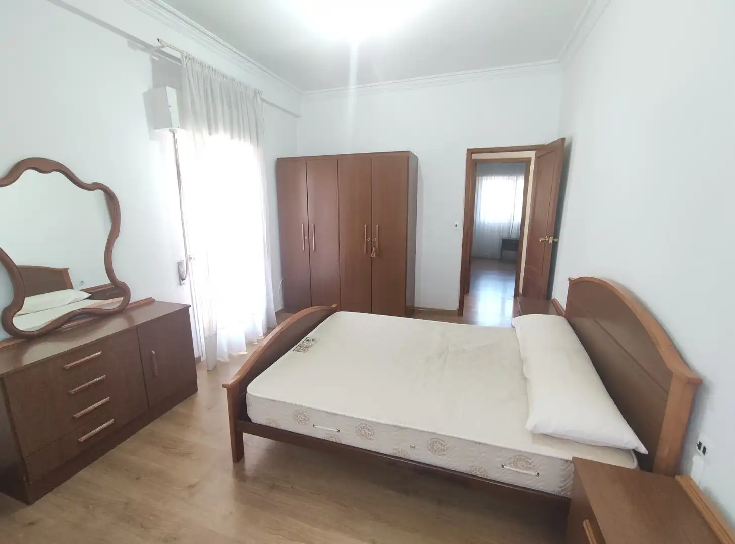 Schlafzimmer von Wohnung zur Miete in Ourense Capital  mit Heizung, Möbliert und Ofen