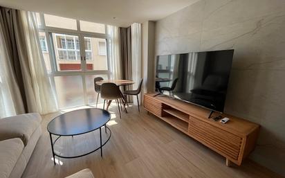 Living room of Flat to rent in Alicante / Alacant  with Air Conditioner, Heating and Furnished