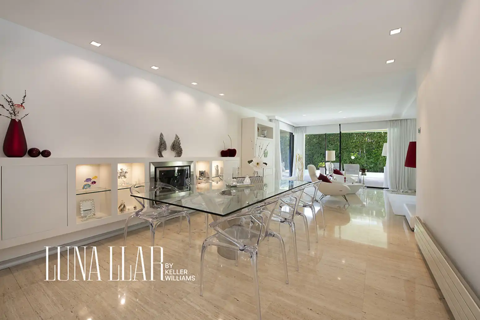 Dining room of Houses for sale in Castelldefels  with Swimming Pool
