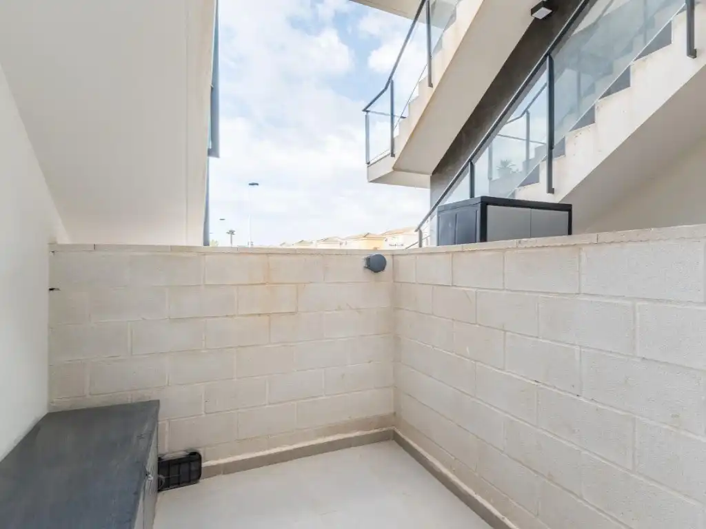 Terrassa de Casa o xalet de lloguer en Santa Pola amb Aire condicionat, Piscina i Moblat