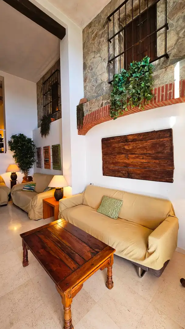 Sala de estar de Casa o chalet en venta en Zufre con Calefacción, Terraza y Trastero