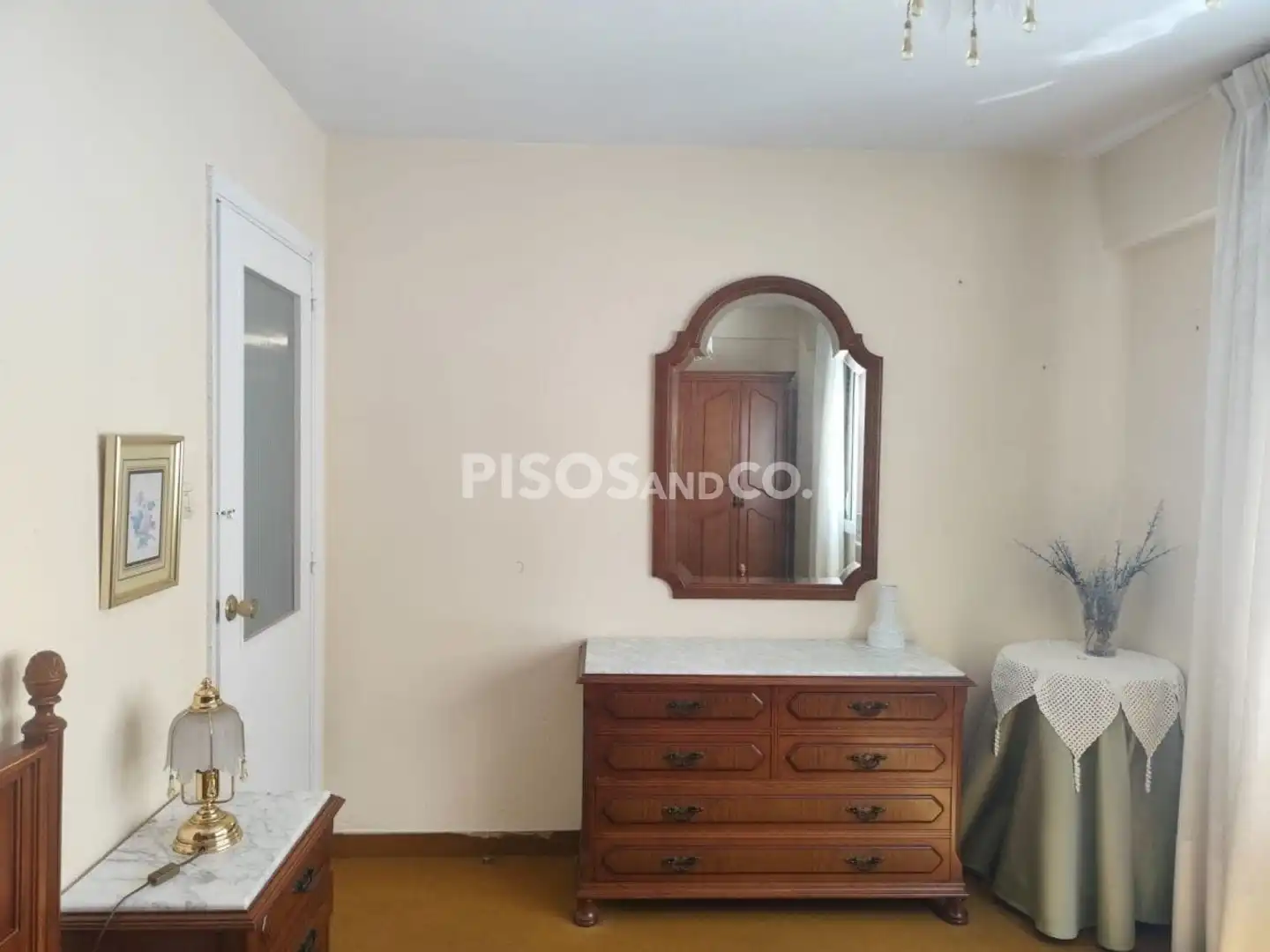Bedroom of Flat for sale in A Coruña Capital   with Furnished