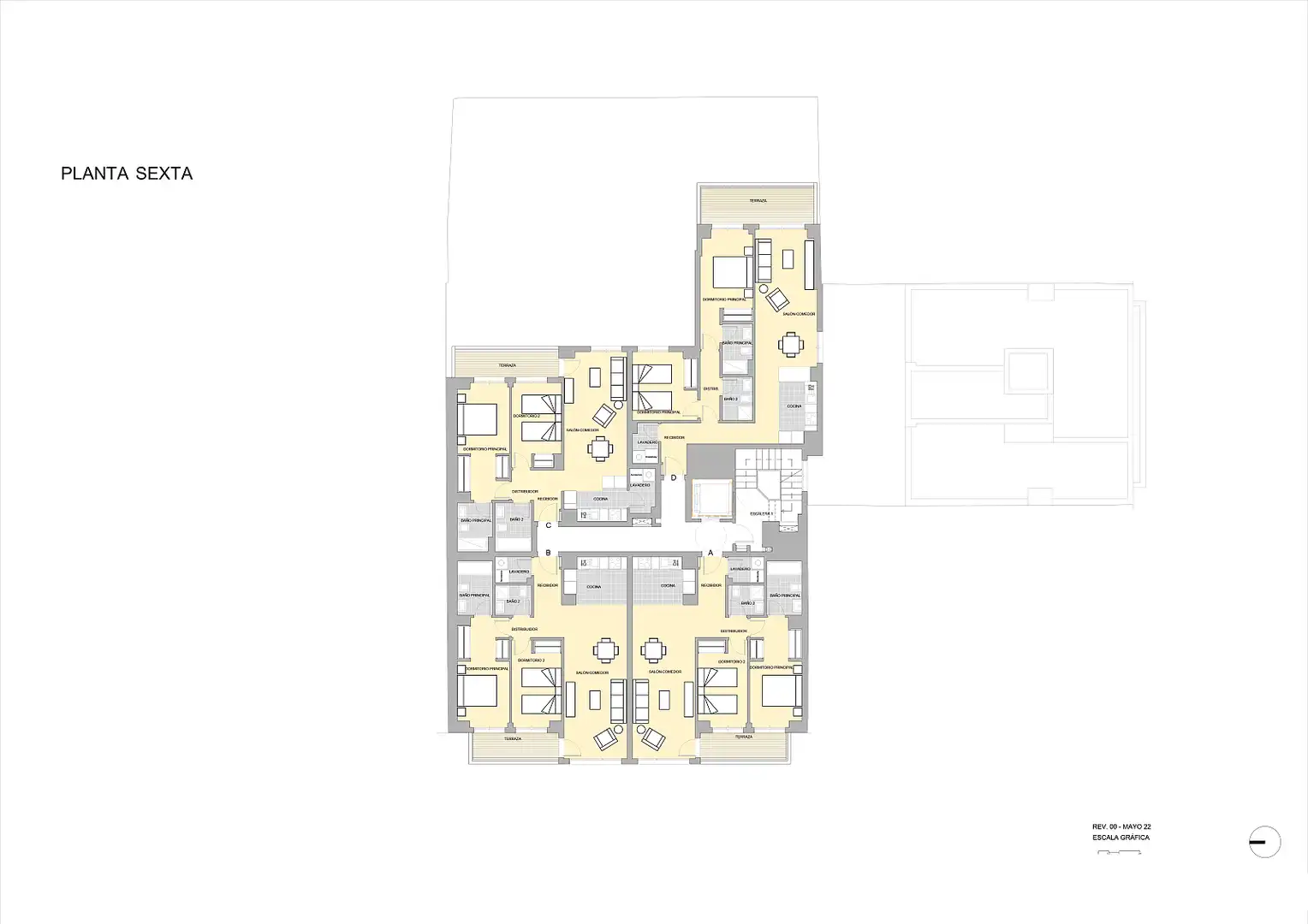 Appartement compact avec terrasse à vendre à Bailén - Miraflores, imagen 14