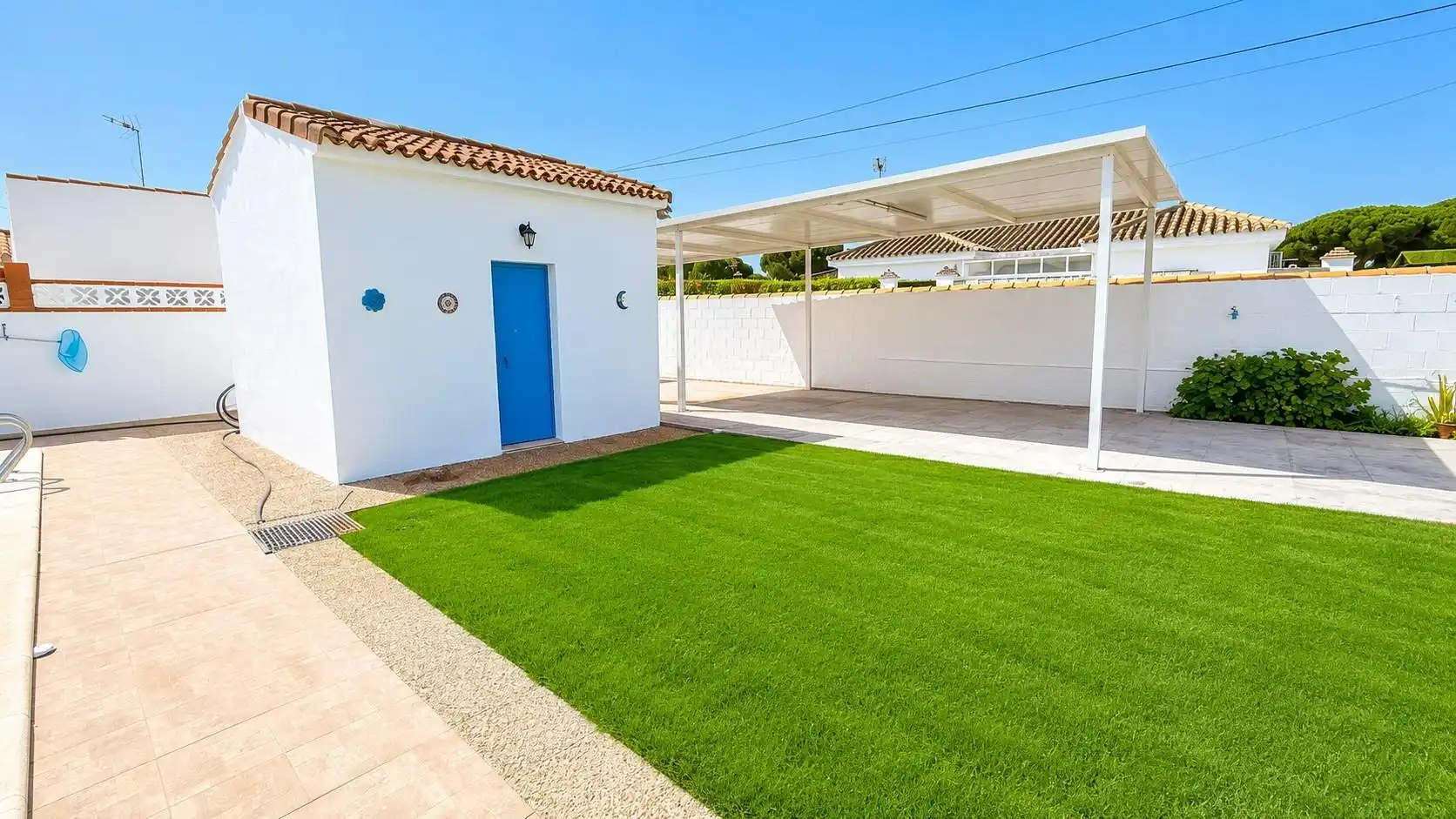 Jardín de Casa o chalet en venta en Chiclana de la Frontera con Jardín privado, Trastero y Piscina