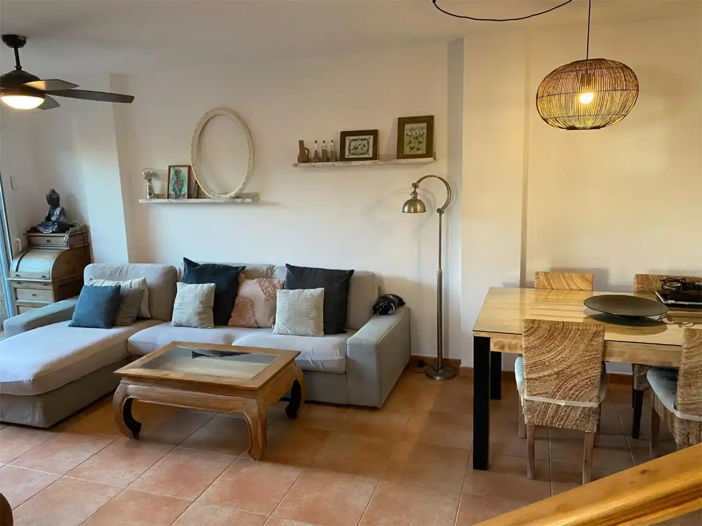 Sala de estar de Casa o chalet en venta en Orxeta con Balcón