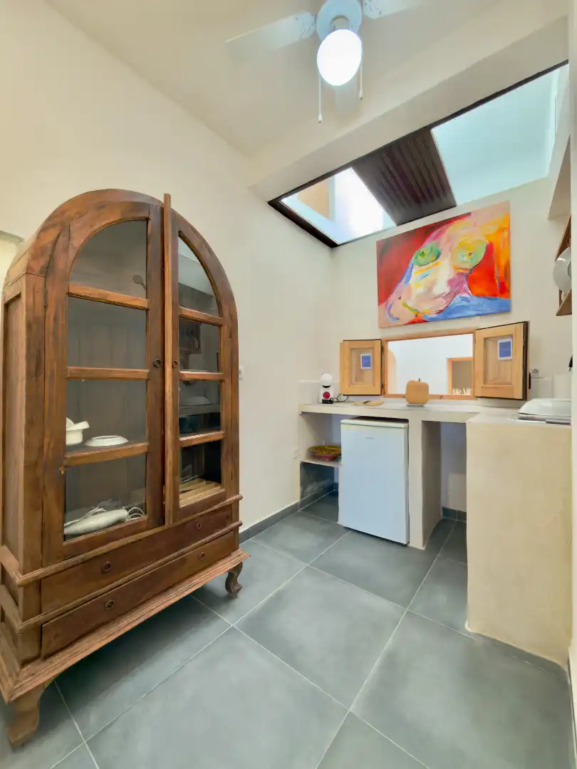 Kitchen of Ground floor for sale in Bornos  with Air Conditioner, Private garden and Furnished