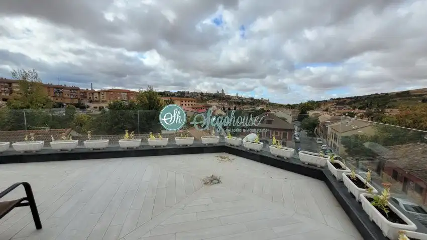 Terraza de Piso de alquiler en Segovia con Aire acondicionado, Calefacción y Terraza