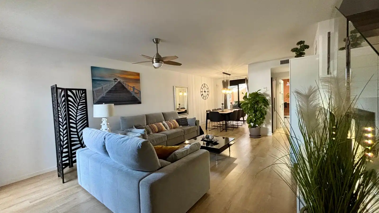 Sala de estar de Casa adosada en venta en Torre-Pacheco con Aire acondicionado, Calefacción y Terraza