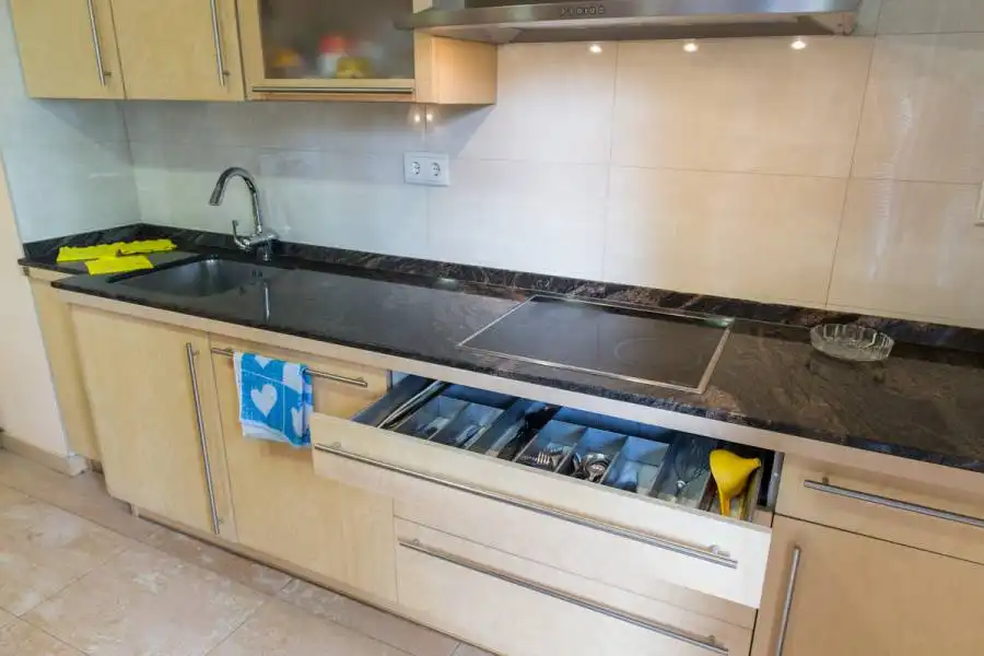 Cocina de Piso en venta en  Pamplona / Iruña con Calefacción, Parquet y Amueblado