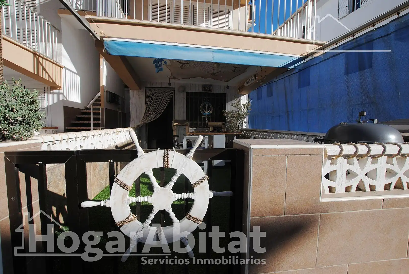 Garten von Wohnung zum Verkauf in Oliva mit Klimaanlage, Heizung und Terrasse