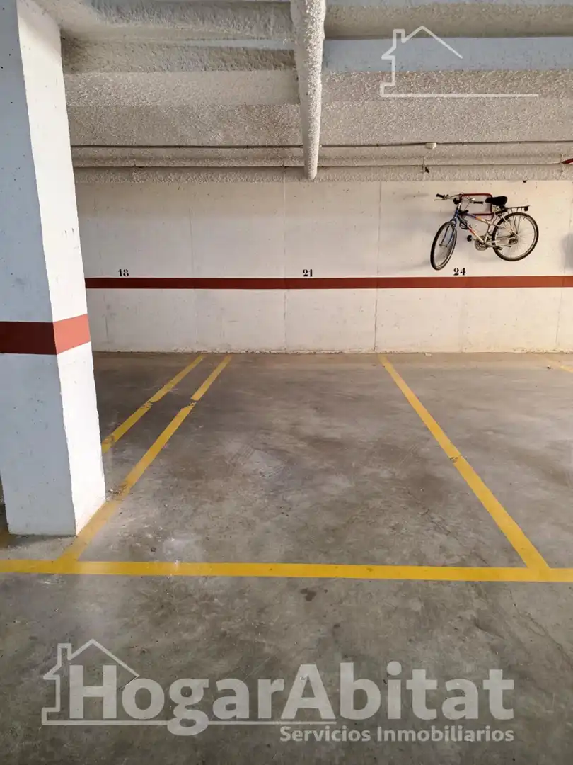 Parking of Flat for sale in Canet d'En Berenguer  with Air Conditioner, Terrace and Storage room