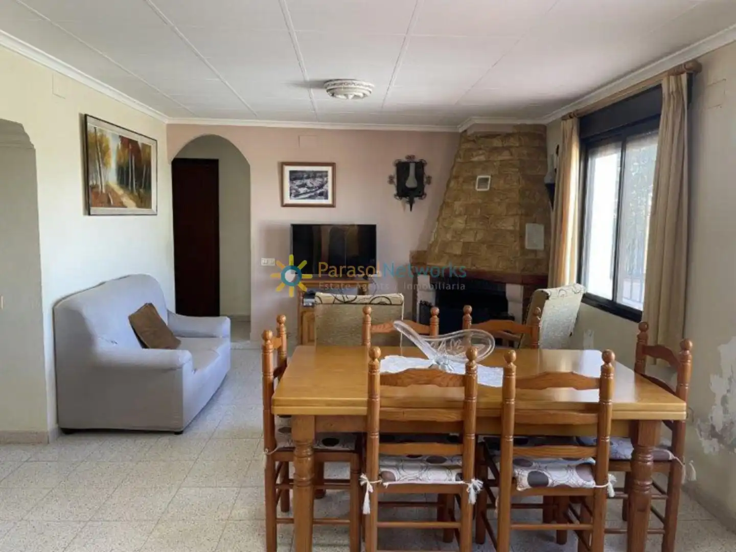 Comedor de Casa o chalet en venta en Ontinyent con Jardín privado, Terraza y Trastero