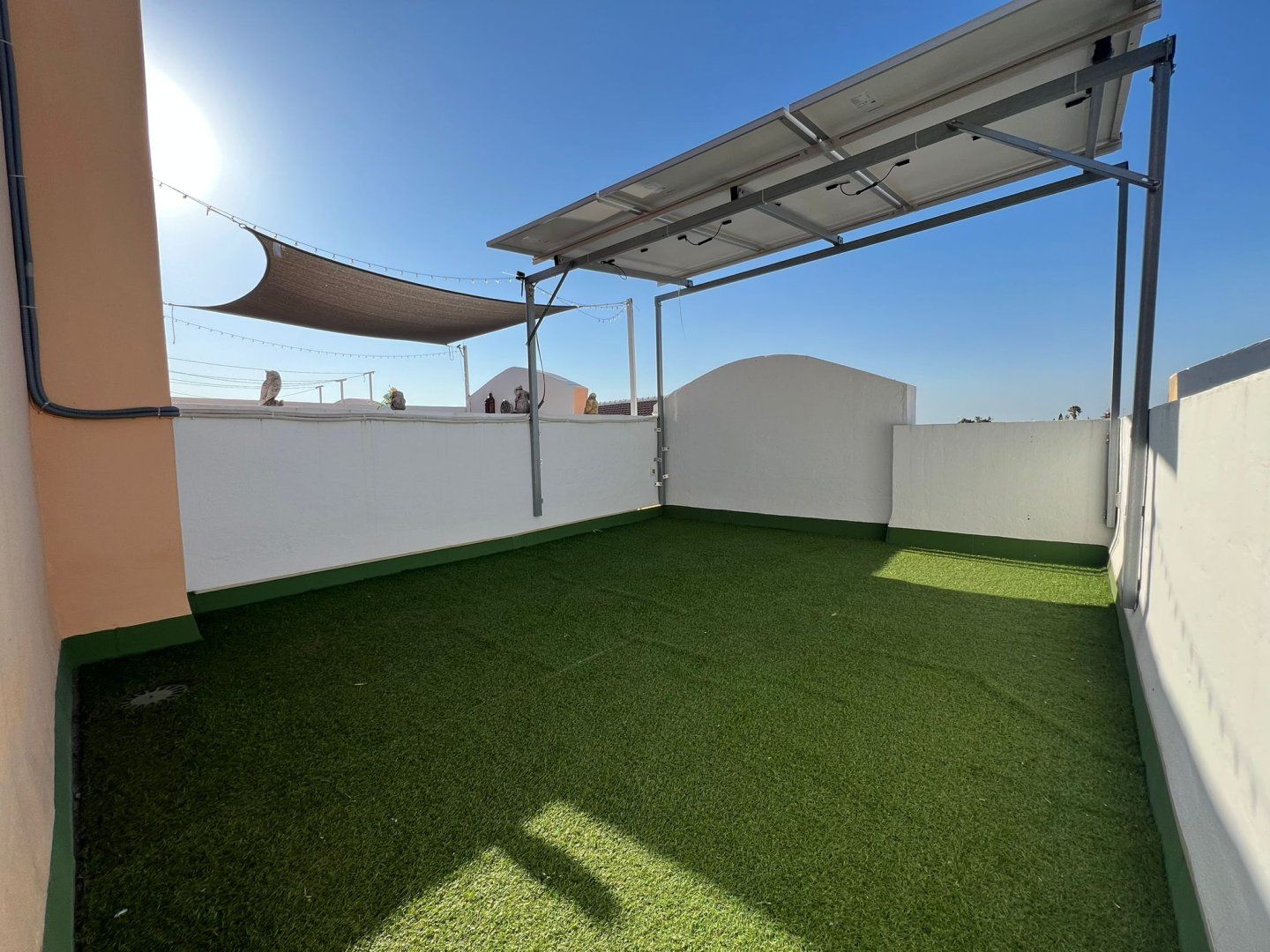 Terrace of Single-family semi-detached for sale in Aznalcázar  with Air Conditioner, Heating and Terrace