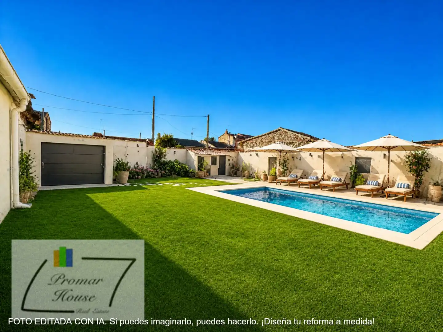 Garden of Houses for sale in Rivilla de Barajas  with Storage room