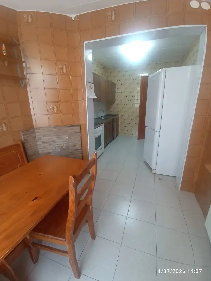 Kitchen of Flat for sale in Berga  with Heating, Terrace and Balcony