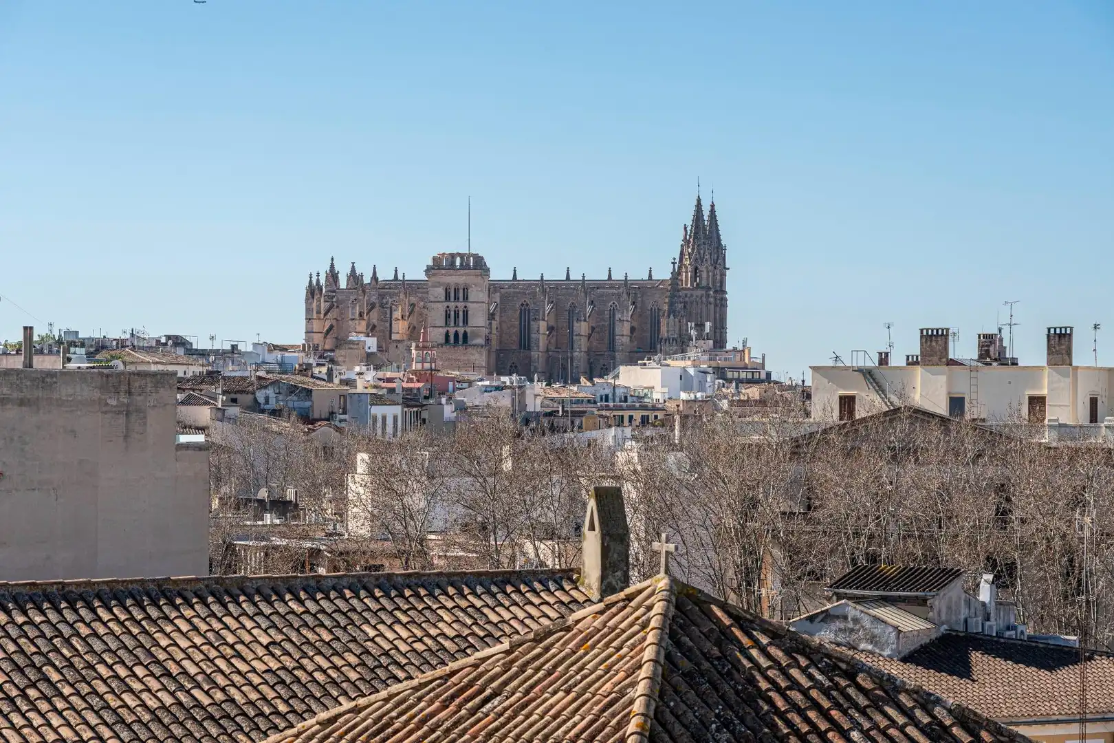 Vista exterior de Pis en venda en  Palma de Mallorca amb Aire condicionat, Calefacció i Terrassa