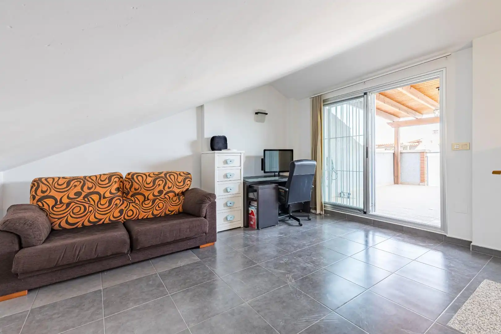 Sala d'estar de Dúplex en venda en Murcia amb Aire condicionat, Terrassa i Traster