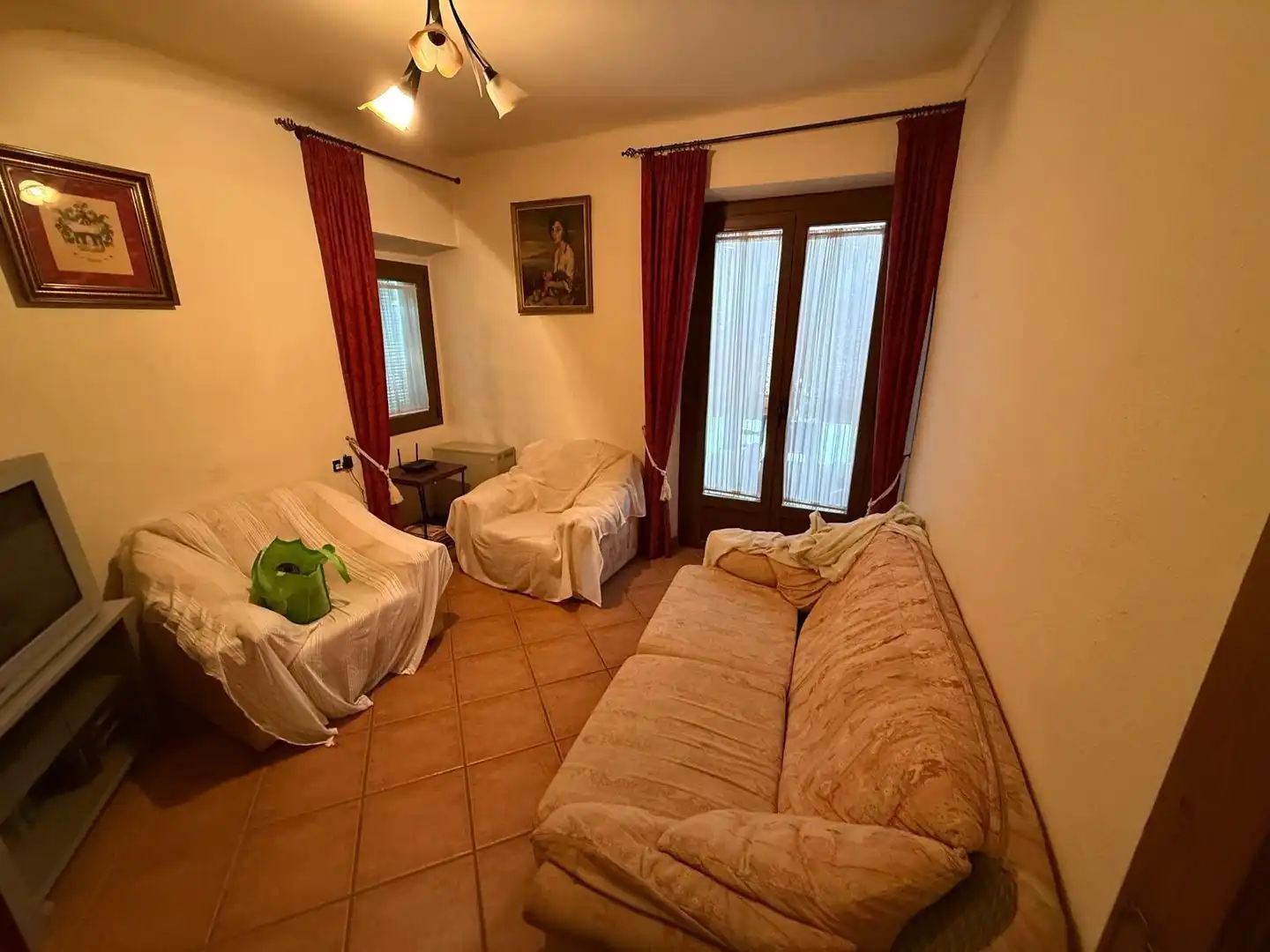 Wohnzimmer von Country house zum Verkauf in Sant Martí Sesgueioles mit Terrasse und Abstellraum