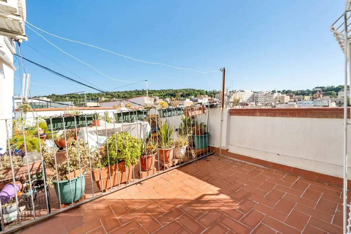 Terrasse von Dachboden zum Verkauf in Barcelona mit Klimaanlage, Heizung und Terrasse