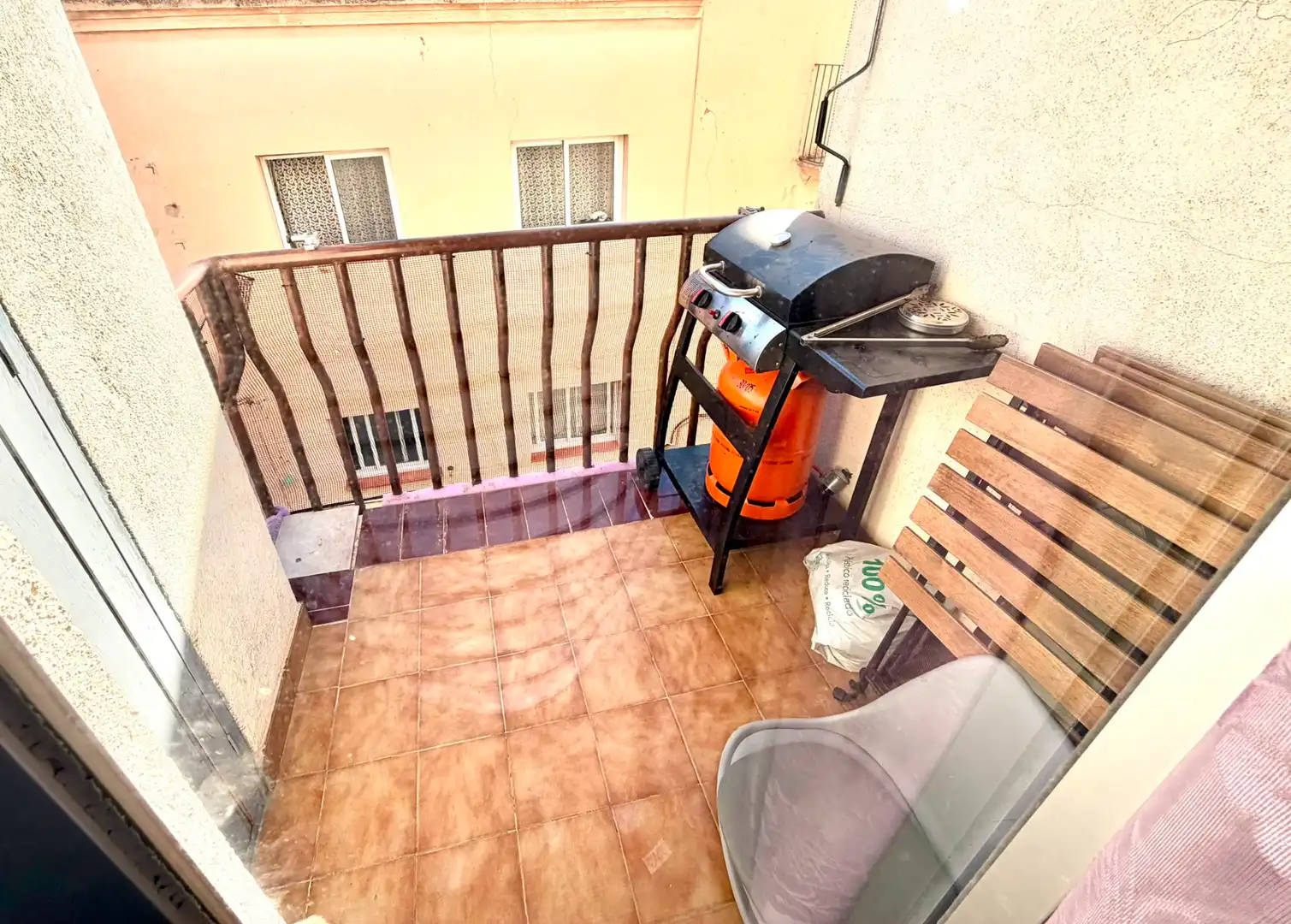 Balcony of Flat for sale in El Vendrell  with Air Conditioner, Heating and Parquet flooring
