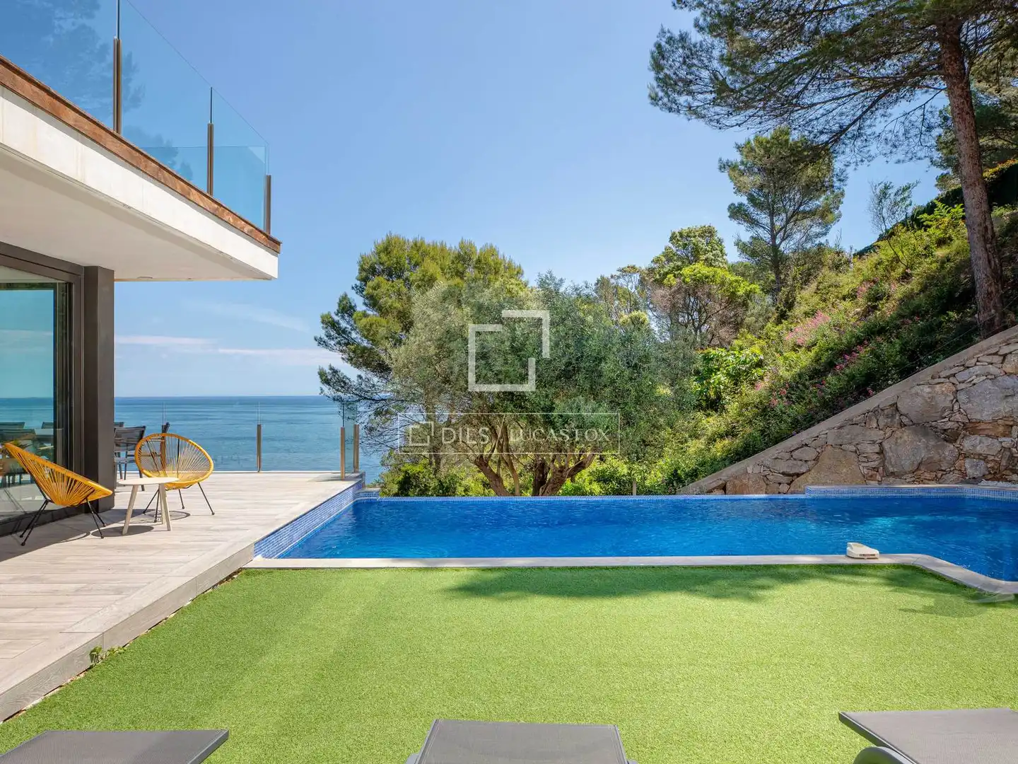 Terrasse von Haus oder Chalet zum Verkauf in Begur mit Klimaanlage, Heizung und Privatgarten