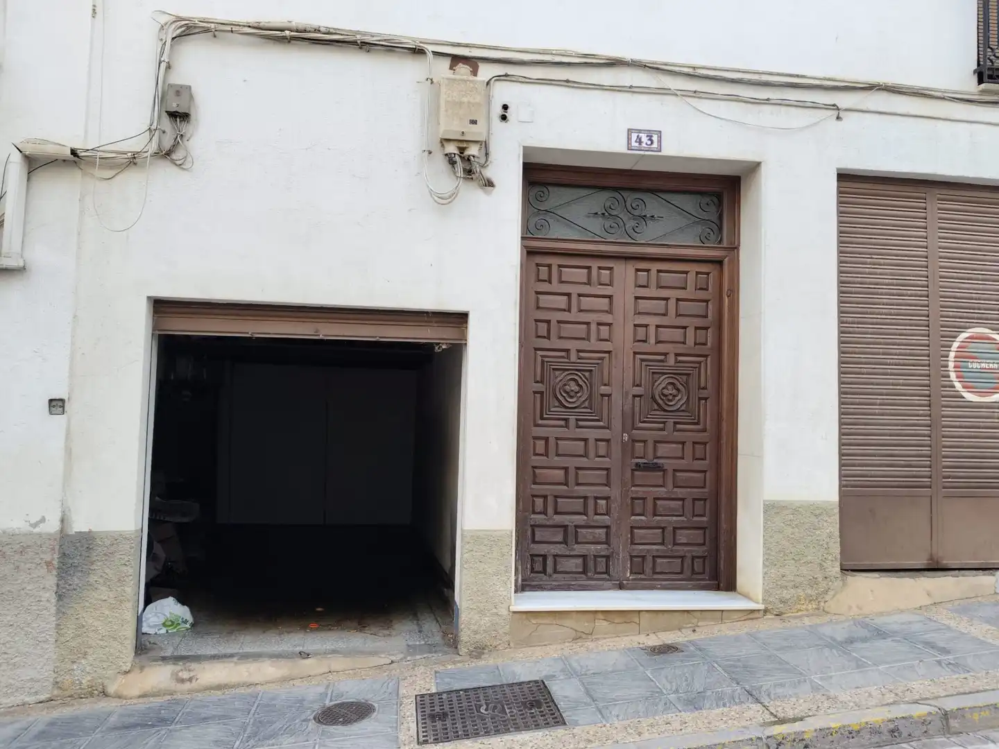 Vista exterior de Piso en venta en Guadix con Amueblado