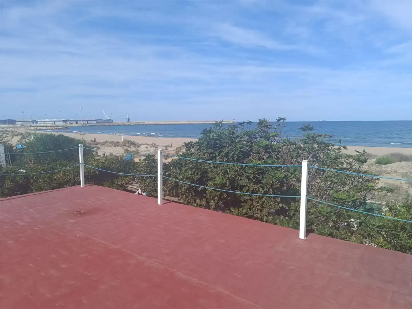 Terrassa de Casa o xalet de lloguer en Gandia amb Aire condicionat i Piscina