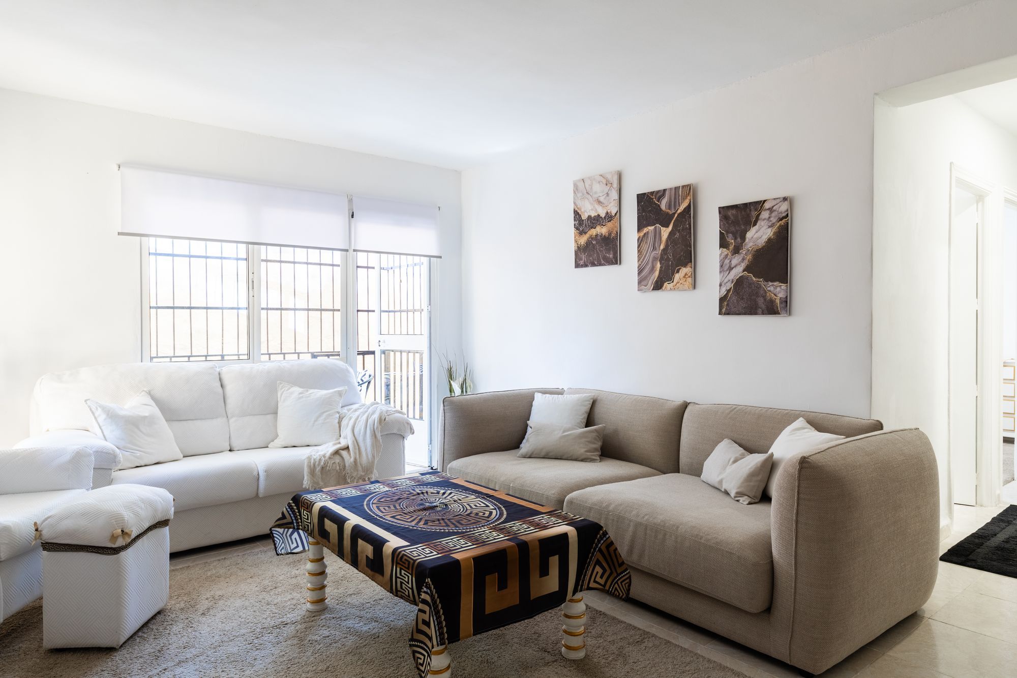 Living room of Apartment for sale in Marbella  with Terrace and Balcony