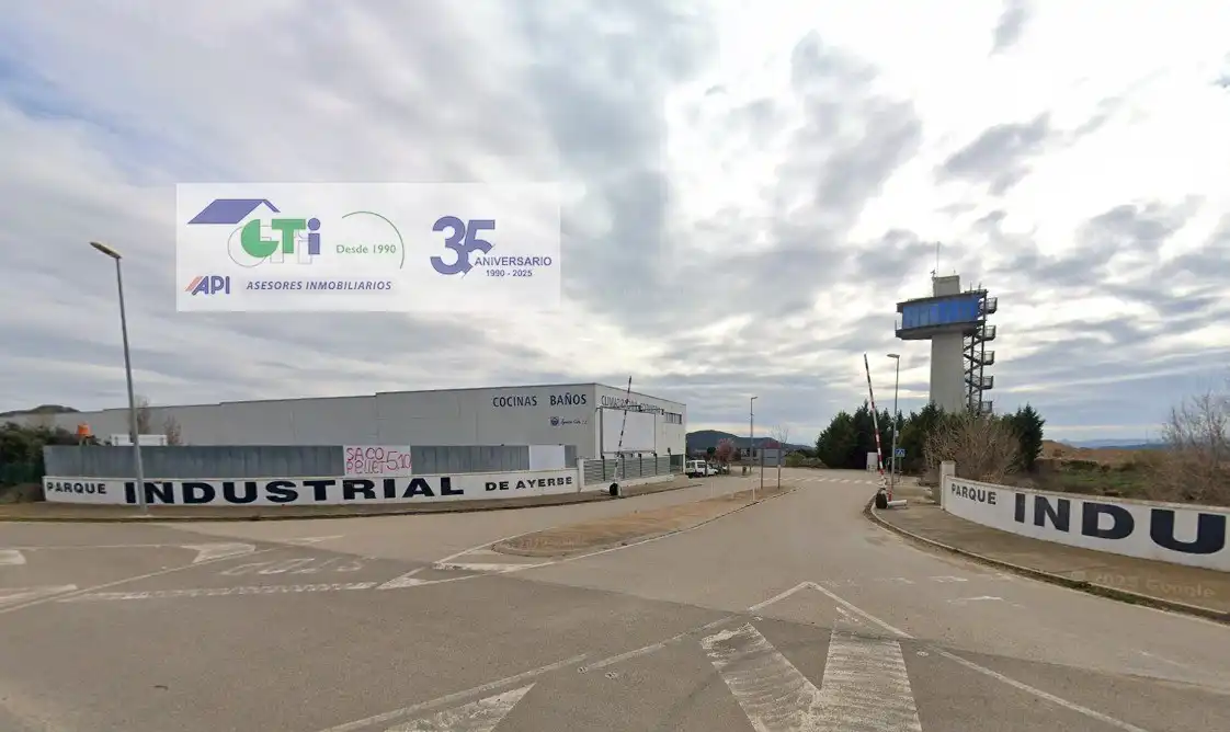 Exterior view of Industrial buildings for sale in Ayerbe