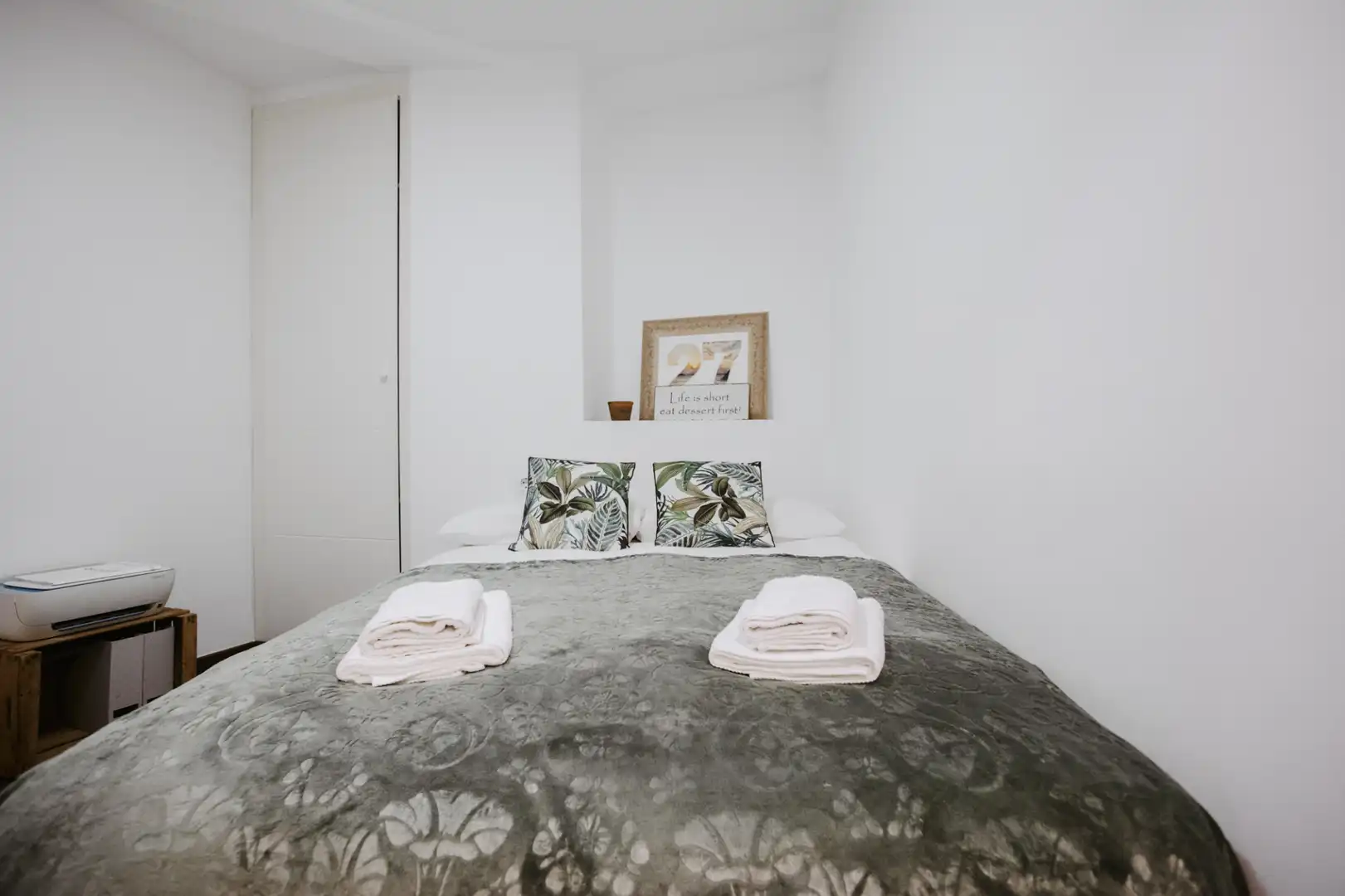 Bedroom of Apartments for rent in Calpe / Calp  with Air Conditioner, Heating and Parquet flooring