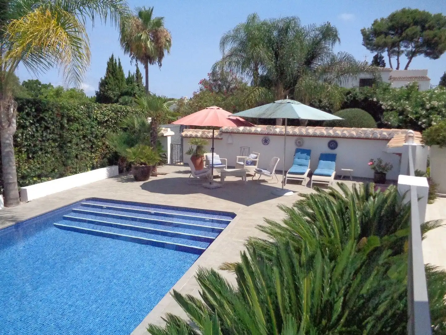 Piscina de Casa o xalet en venda en Jávea / Xàbia amb Aire condicionat, Calefacció i Jardí privat