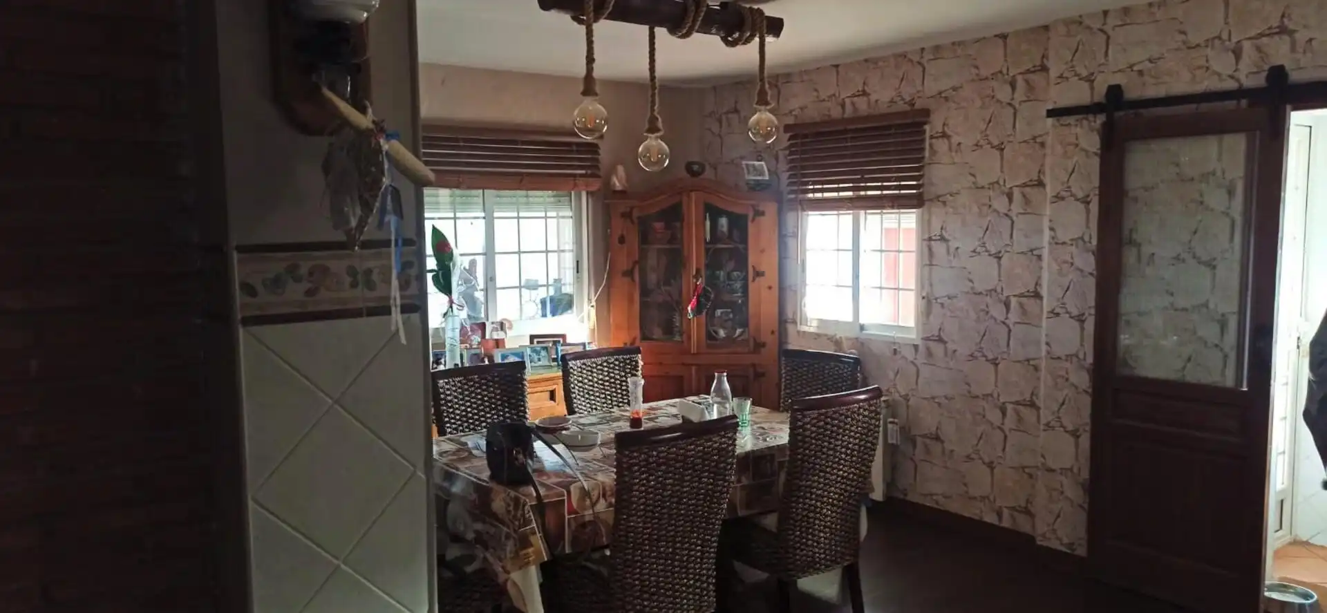 Comedor de Apartamento en venta en La Nucia con Terraza y Amueblado