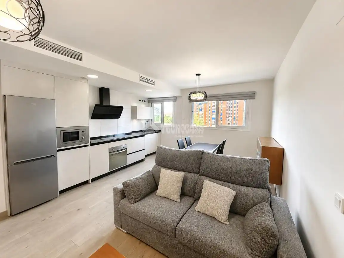 Sala de estar de Piso de alquiler en Málaga