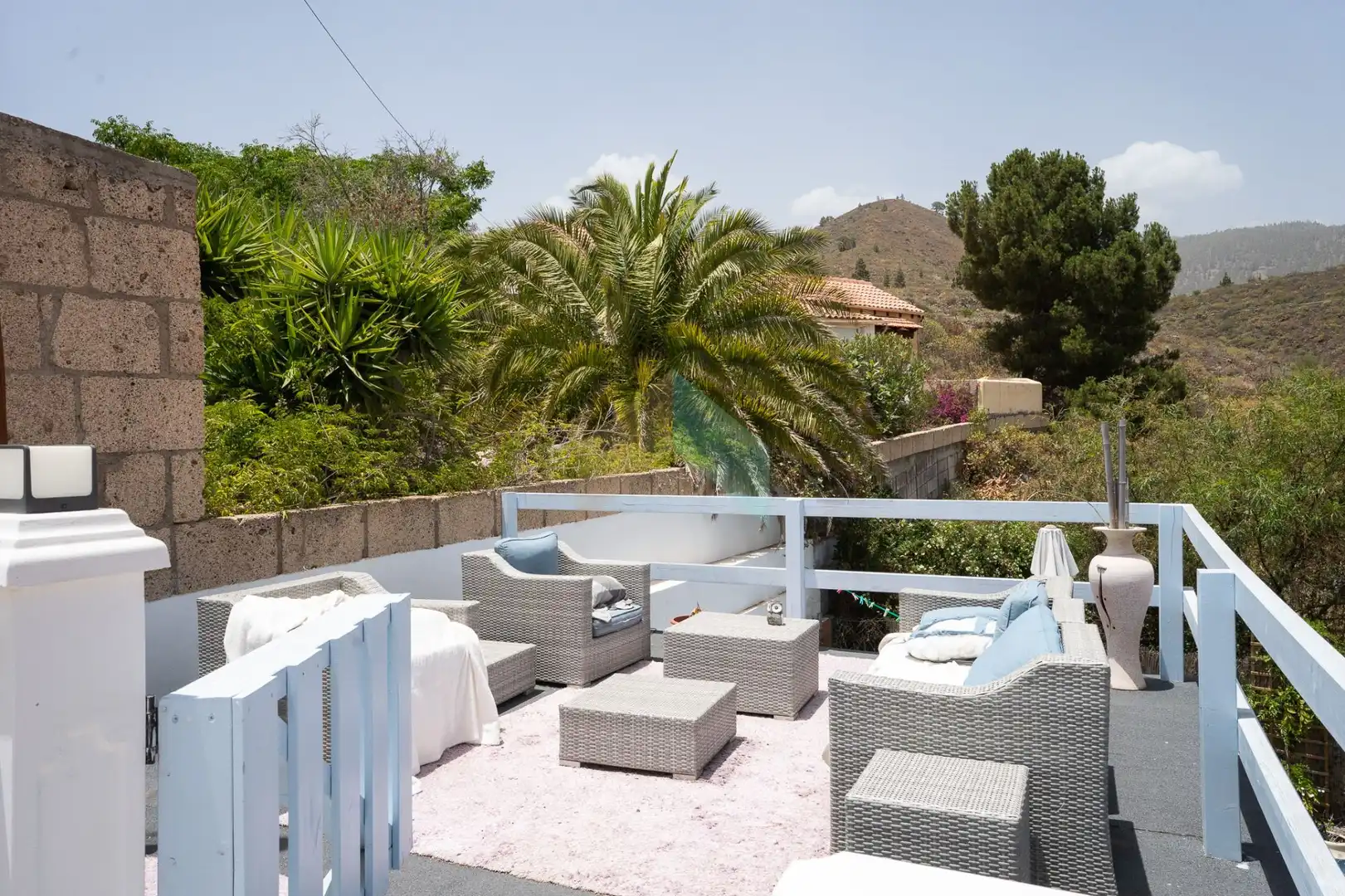 Terrassa de Casa o xalet en venda en San Miguel de Abona amb Aire condicionat, Calefacció i Jardí privat