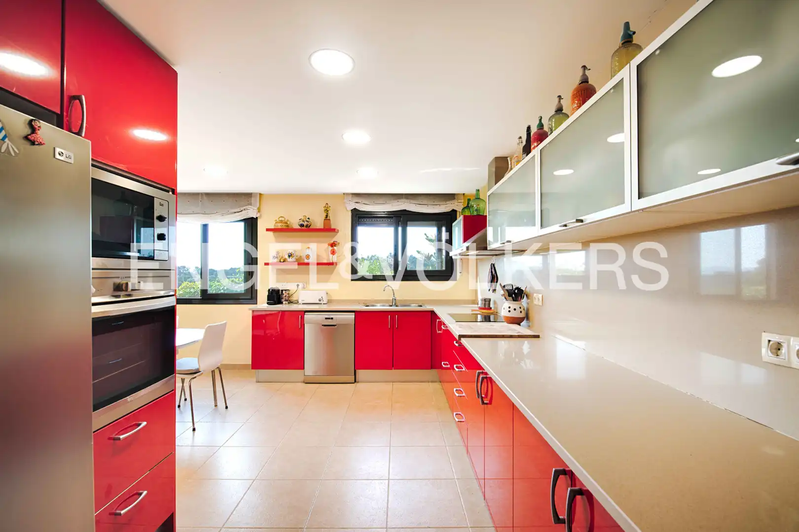 Kitchen of Houses for sale in Pedret i Marzà  with Private garden, Terrace and Swimming Pool