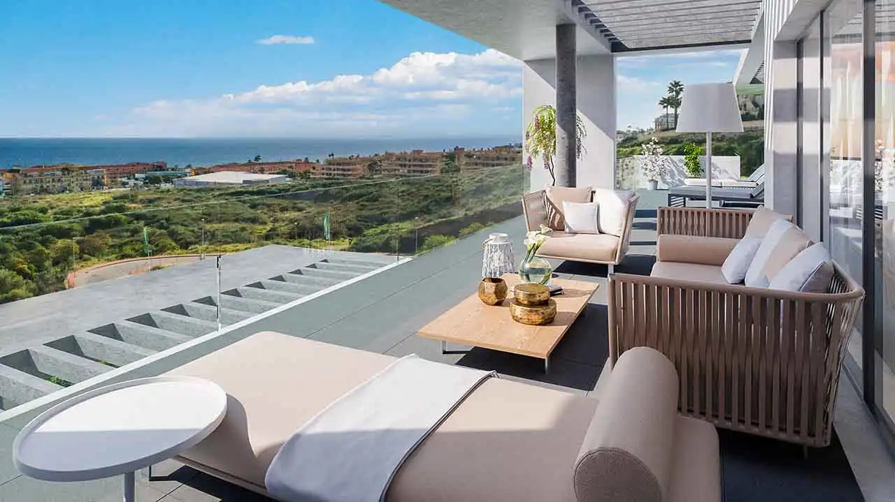 Apartament amb piscina en venda a La Cala Mijas, imagen 2