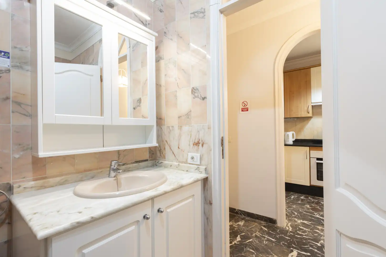 Baño de Piso de alquiler en Santiago del Teide con Aire acondicionado, Calefacción y Terraza