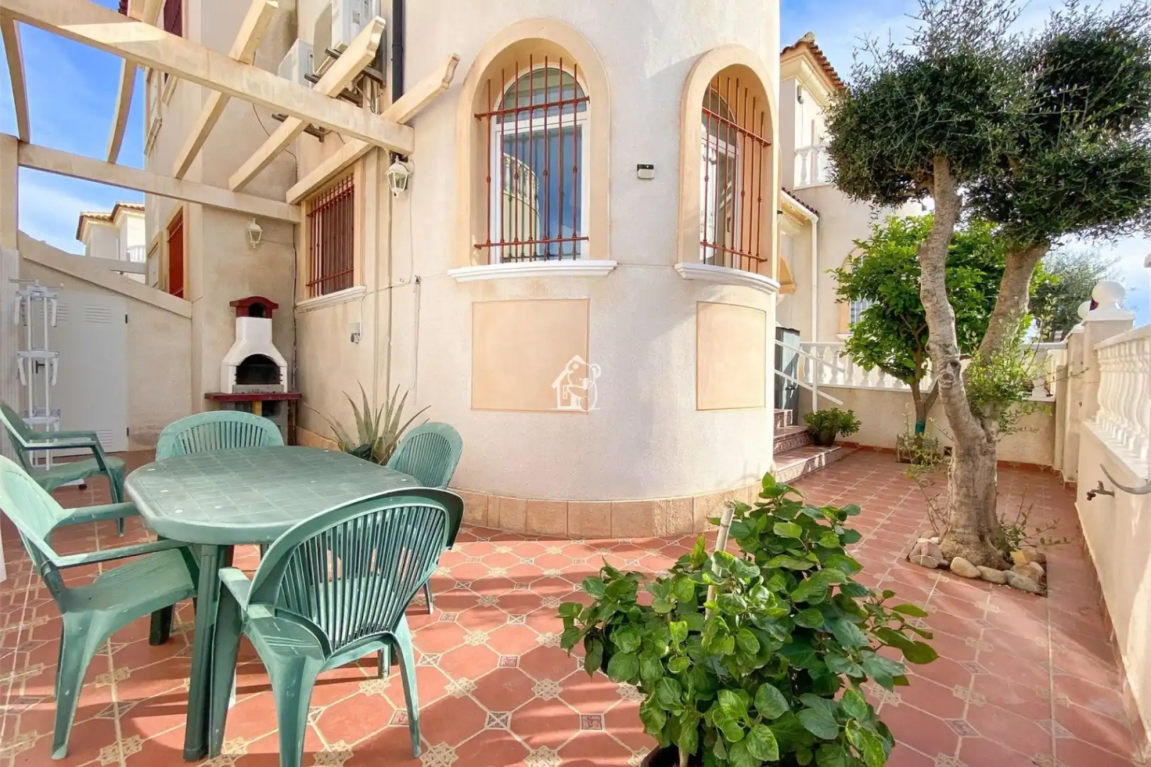 Terrassa de Casa adosada en venda en Torrevieja amb Aire condicionat, Jardí privat i Terrassa