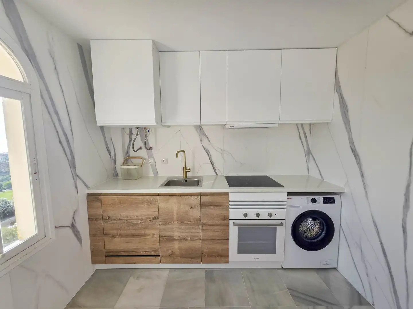 Kitchen of Attic for sale in Manilva  with Air Conditioner, Terrace and Furnished