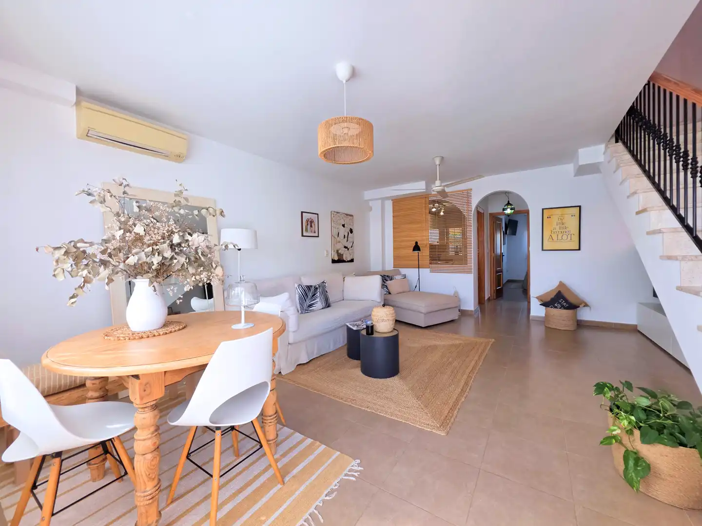 Sala de estar de Casa adosada en venta en Mar Menor de Cartagena – Cabo de Palos