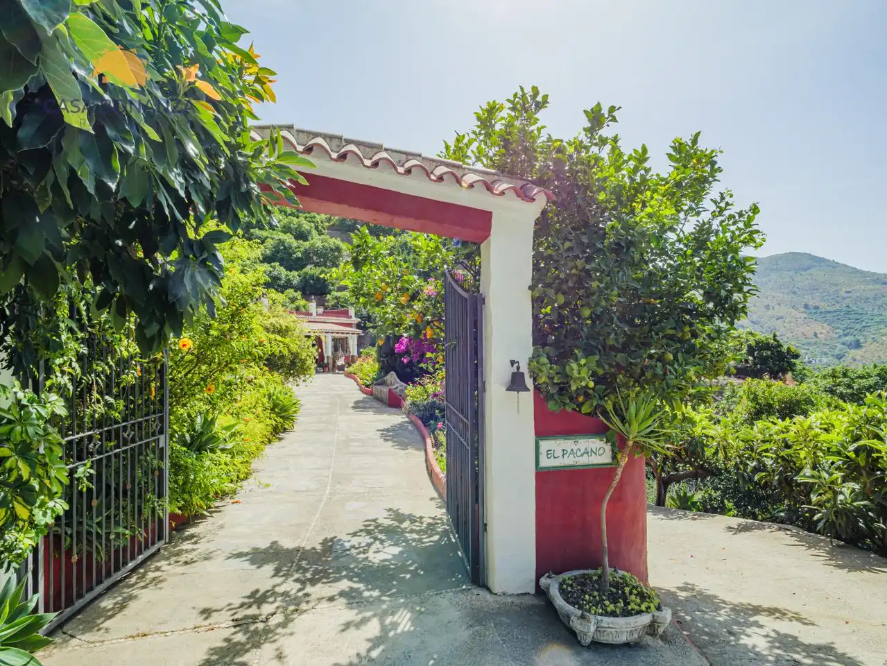 Vista exterior de Finca rústica en venta en Jete con Aire acondicionado, Jardín privado y Terraza