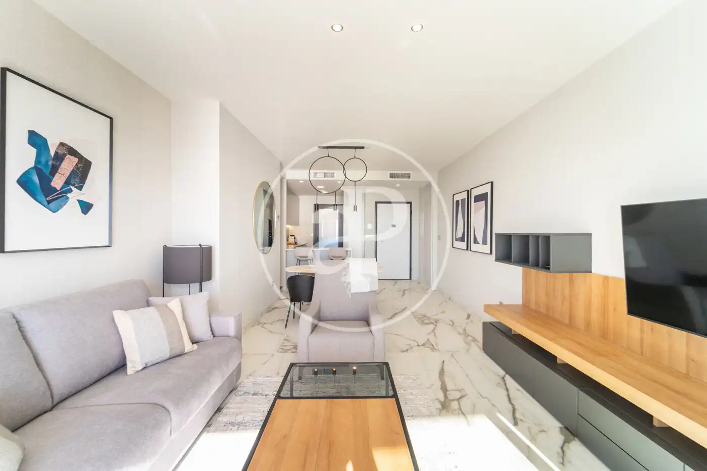 Sala de estar de Piso en venta en Benidorm con Aire acondicionado, Calefacción y Jardín privado