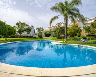 Garden of Single-family semi-detached for sale in Estepona  with Air Conditioner and Terrace