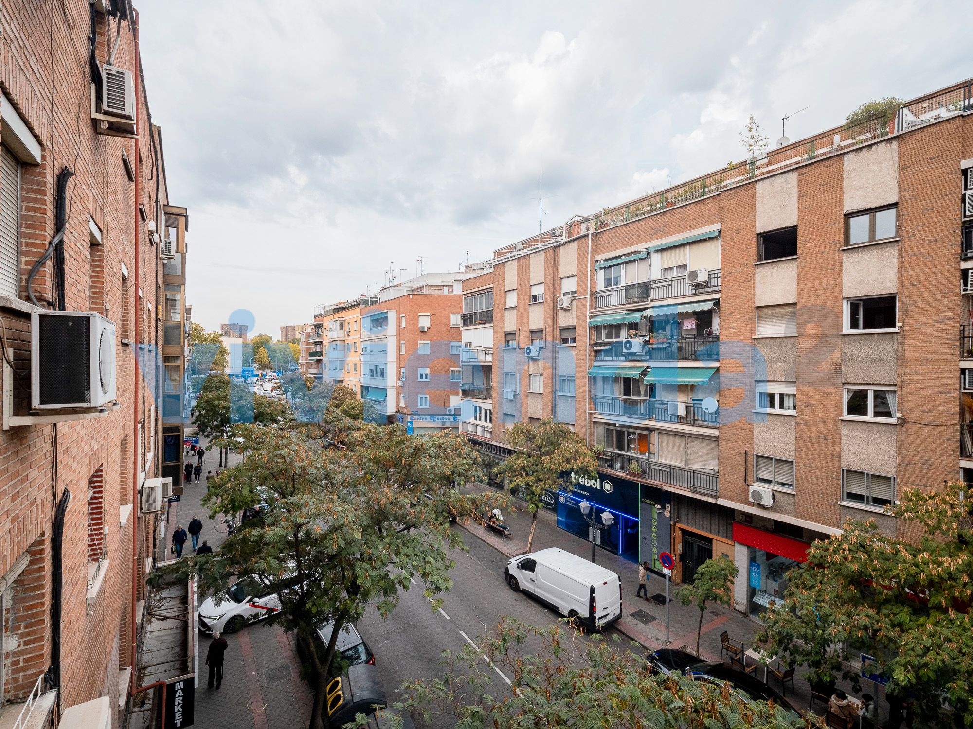 Exterior view of Flat for sale in  Madrid Capital  with Air Conditioner, Heating and Terrace