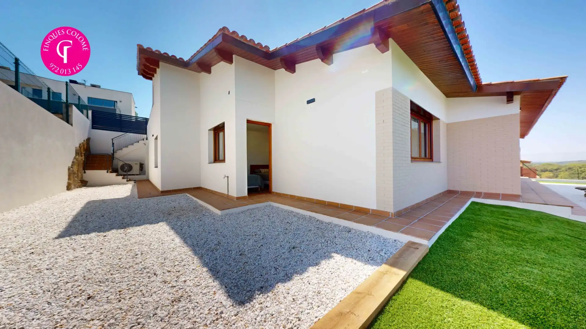 Terrace of Houses for sale in Sant Julià de Ramis  with Air Conditioner, Heating and Terrace