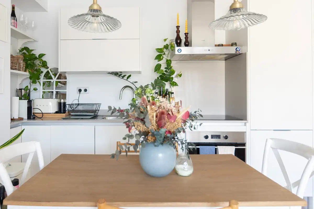 Kitchen of Flat for sale in Barcelona  with Air Conditioner and Heating