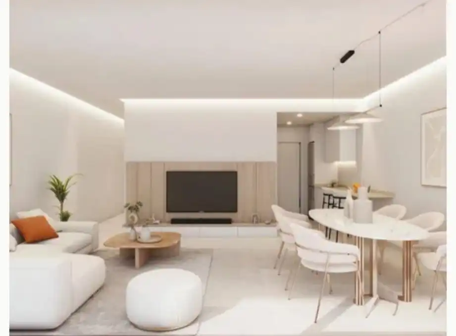 Sala d'estar de Apartament en venda en Guardamar del Segura amb Aire condicionat, Traster i Balcó