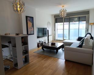 Living room of Flat for sale in Oviedo   with Heating, Private garden and Terrace