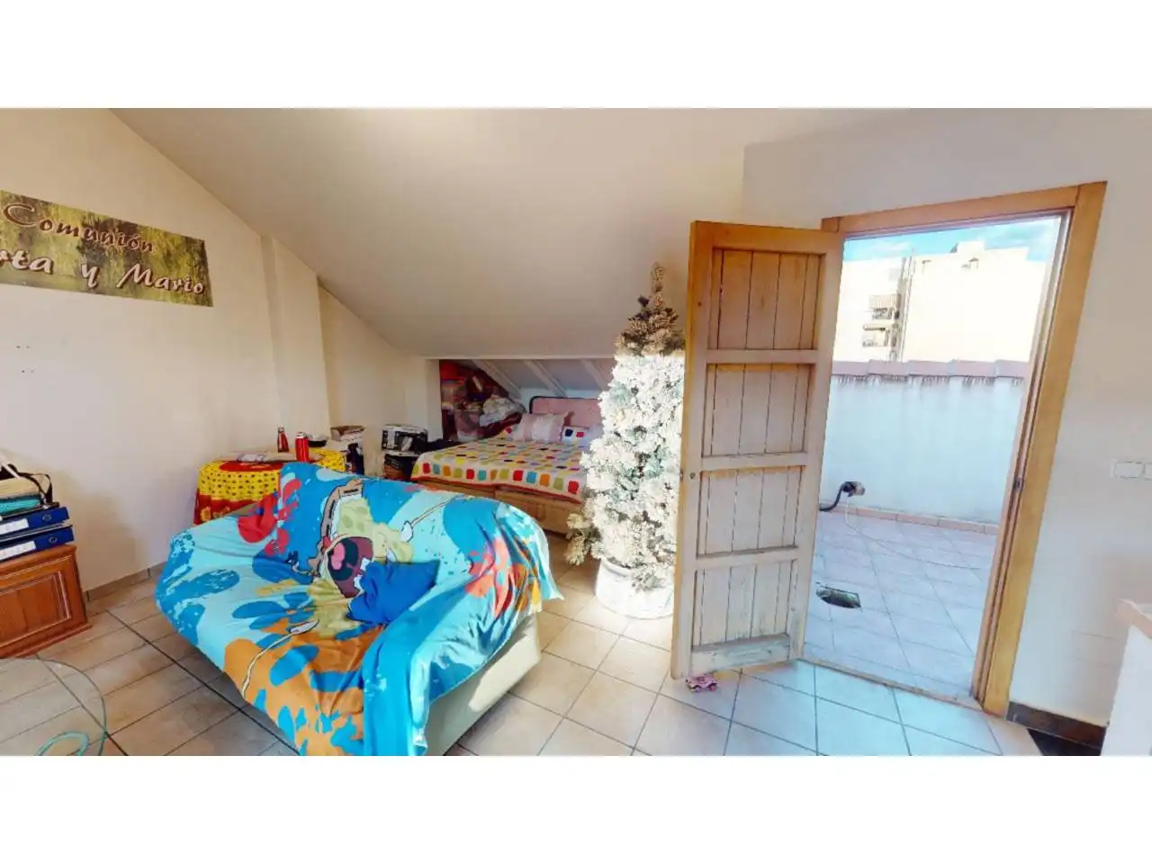 Dormitori de Dúplex en venda en Caravaca de la Cruz amb Aire condicionat, Calefacció i Jardí privat